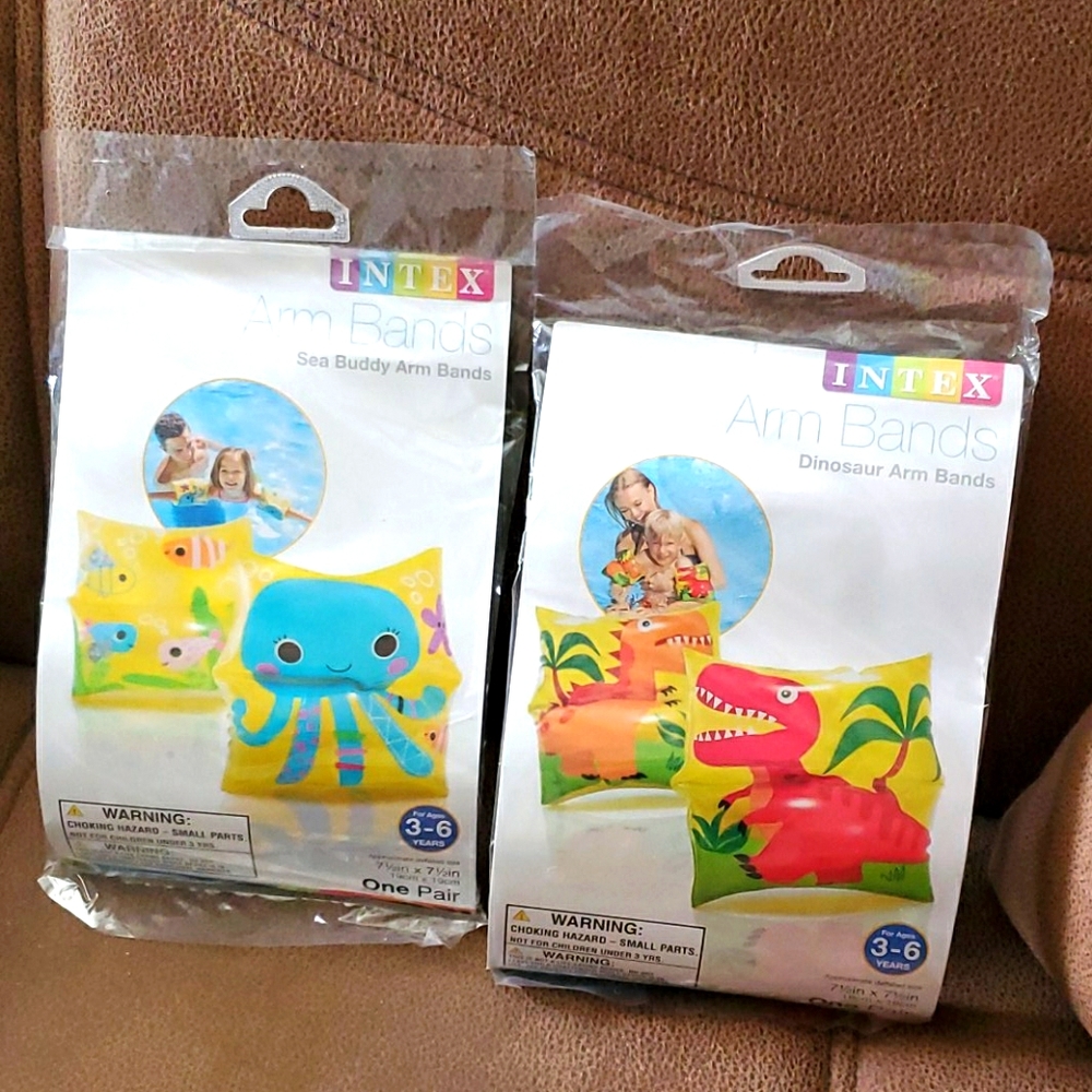 Intex swimming arm bands
